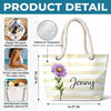 Custom Beach Bag - Personalized Summer Vacation And Travel Gifts For Best Friends, Family - Beach Days, Best Days