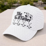 Custom Hat, All Over Print Classic Cap - Personalized Birthday Golf Gifts For Dad, Grandpa - Best Dad By Par