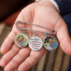 Custom Lapel Pin With Photo Charms - Personalized Graduation Gifts For Him, Her - Holding This Moment Together