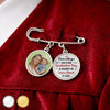Custom Lapel Pin With Photo Charms - Personalized Graduation Gifts For Him, Her - Holding This Moment Together