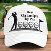 Custom Hat, All Over Print Classic Cap - Personalized Birthday Golf Gifts For Dad, Grandpa - Golf Days With Dad