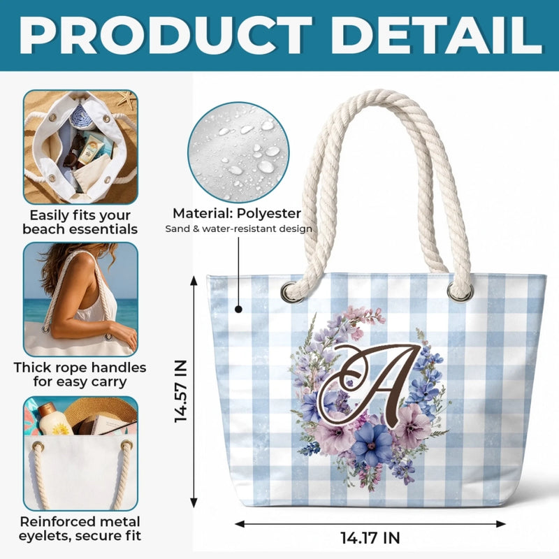 Custom Beach Bag - Personalized Summer Vacation And Travel Gifts For Best Friends, Family - Sunshine In Every Little Moment
