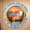 Custom Cruise Ship Door Magnet - Personalized Summer Vacation And Travel Gifts For Husband And Wife, Him And Her - Cruising Through Life Side By Side
