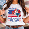 Unisex T-shirt, Premium T-shirt, Hoodie - America 250th Anniversary Gifts For Men And Women - God Shed His Grace On Thee