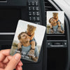 Custom Photo Acrylic Car Vent Clip - Personalized Father's Day Gifts For Dad, Grandpa - Drive Safe, My Forever Hero