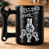 Custom Coffee Mug With Wrench Handle - Personalized Father's Day Birthday Gifts For Dad, Grandpa - You Are My Hero