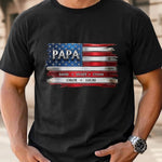 Custom Unisex T-shirt, Premium T-shirt, Hoodie - Personalized Father's Day Birthday Gifts For Dad, Grandpa - Legendary Dad Energy Only