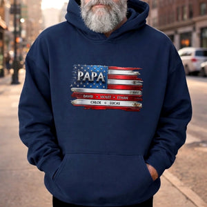 Custom Unisex T-shirt, Premium T-shirt, Hoodie - Personalized Father's Day Birthday Gifts For Dad, Grandpa - Legendary Dad Energy Only