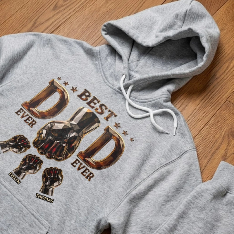 Custom Unisex T-shirt, Premium T-shirt, Hoodie - Personalized Father's Day Gifts For Dad, Grandpa - The Real Family MVP