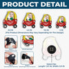 Custom Photo Acrylic Car Vent Clip - Personalized Father's Day Gifts For Dad, Grandpa - Love Rides With You
