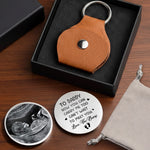 Custom Photo Pocket Hug - Personalized Baby Shower, Gender Reveal Gifts For New Dads, Husband, Son - Promoted To Dad Soon
