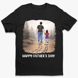 Custom Unisex T-shirt, Premium T-shirt, Hoodie - Personalized Father's Day Birthday Gifts For Dad, Grandpa - Dad Is Always There