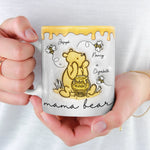 Custom Name Mama Bear Honey Bear Gifts - Personalized Mug