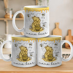 Custom Name Mama Bear Honey Bear Gifts - Personalized Mug