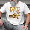 Custom Unisex T-shirt, Premium T-shirt, Hoodie - Personalized Father's Day Birthday Gifts For Dad, Grandpa - Dad Energy Never Fades