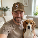 Custom Name Dog Dad Gifts for Men - Personalized Classic Cap