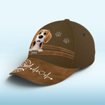 Custom Name Dog Dad Gifts for Men - Personalized Classic Cap