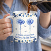 Custom Mug - Personalized Best Friend Birthday Gifts For Women, Besties, Sisters, BFF - Friendship In Full Bloom
