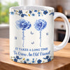 Custom Mug - Personalized Best Friend Birthday Gifts For Women, Besties, Sisters, BFF - Friendship In Full Bloom