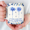 Custom Mug - Personalized Best Friend Birthday Gifts For Women, Besties, Sisters, BFF - Friendship In Full Bloom