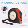 Custom Tape Measure - Personalized Father's Day Gifts For Dad, Grandpa - Dad Built It Better