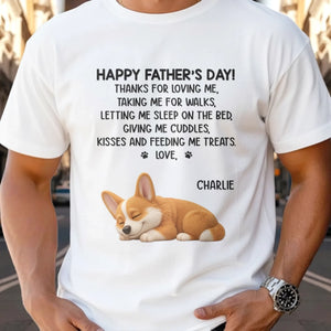 Custom Unisex T-shirt, Premium T-shirt, Hoodie - Personalized Father's Day Birthday Gifts For Dog Lovers, Dog Dad - Dog Dad Duty Always On