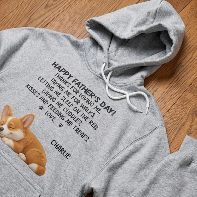 Custom Unisex T-shirt, Premium T-shirt, Hoodie - Personalized Father's Day Birthday Gifts For Dog Lovers, Dog Dad - Dog Dad Duty Always On