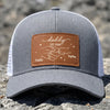 Custom Leather Patch Hat – Personalized Father's Day Gifts For New Dad, Grandpa – Legendary Daddy Vibe