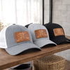 Custom Leather Patch Hat – Personalized Father's Day Gifts For New Dad, Grandpa – Legendary Daddy Vibe