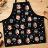 Custom Photo Apron With Pocket - Personalized Father's Day Birthday Gifts For Dad, Grandpa - Loved By Many Hearts