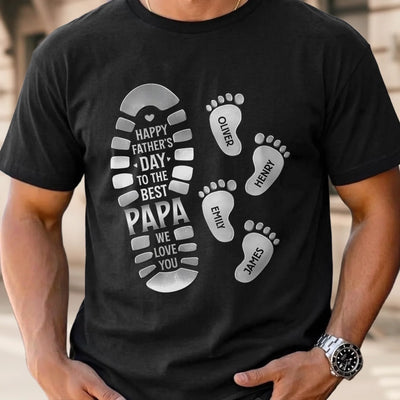 Custom Unisex T-shirt, Premium T-shirt, Hoodie - Personalized Father's Day Birthday Gifts For Dad, Grandpa - Timeless Dad Style