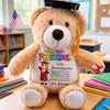 Custom Graduation Plush Bear - Personalized Graduation Gifts For Kids - Little Grad, Big Dreams