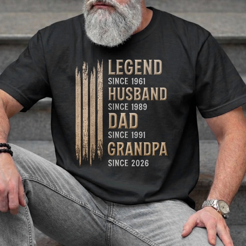 Custom Unisex T-shirt, Premium T-shirt, Hoodie - Personalized Father's Day Birthday Gifts For Dad, Grandpa - Official Dad Mode