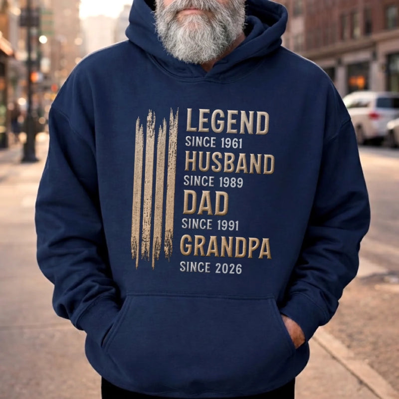 Custom Unisex T-shirt, Premium T-shirt, Hoodie - Personalized Father's Day Birthday Gifts For Dad, Grandpa - Official Dad Mode