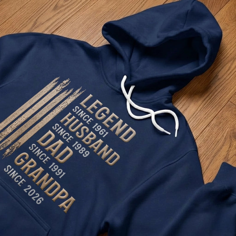 Custom Unisex T-shirt, Premium T-shirt, Hoodie - Personalized Father's Day Birthday Gifts For Dad, Grandpa - Official Dad Mode