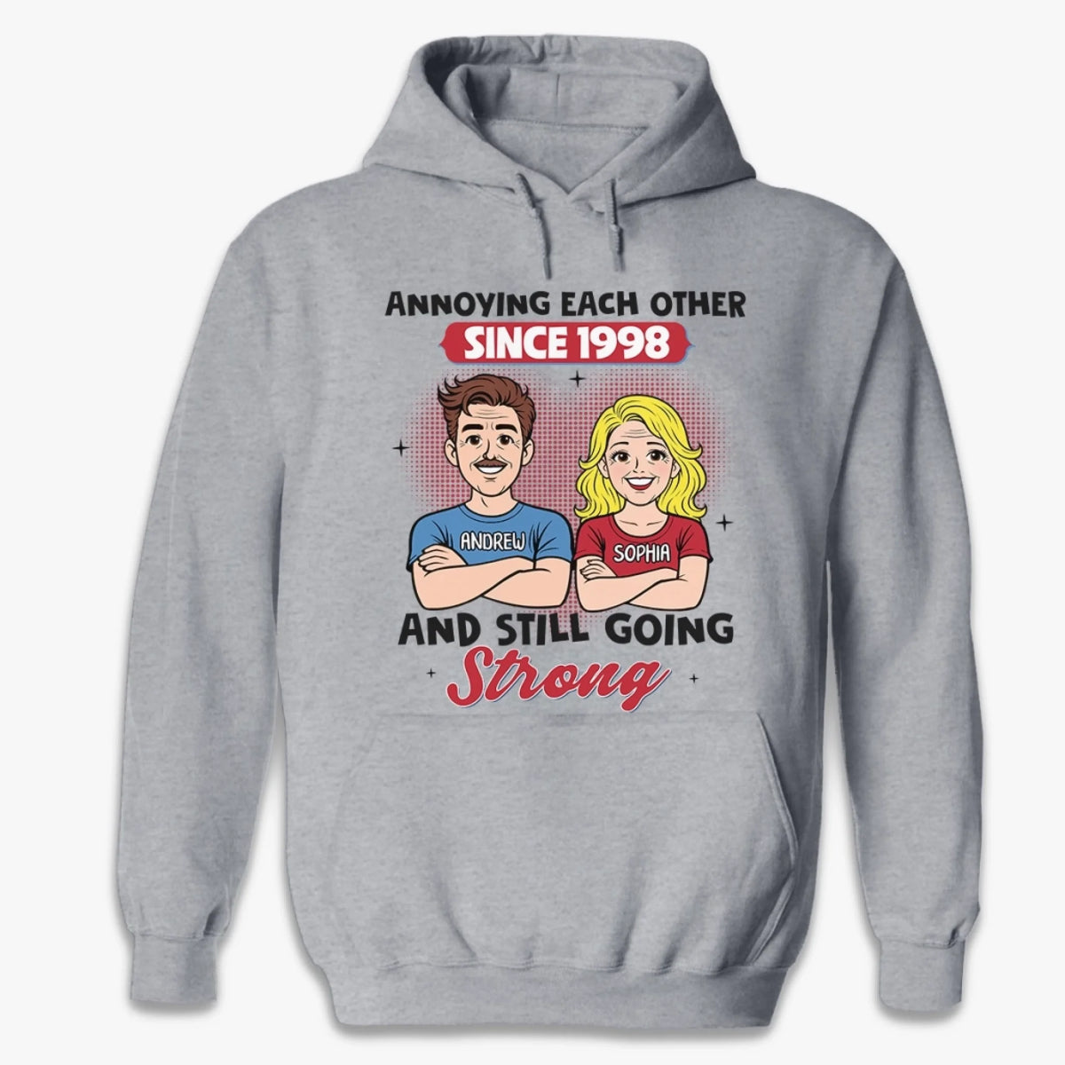 Custom Unisex T-shirt, Premium T-shirt, Hoodie - Personalized Anniversary Wedding Gifts For Husband And Wife, Him And Her - Side By Side Feels Good