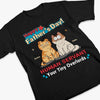 Custom Unisex T-shirt, Premium T-shirt, Hoodie - Personalized Father's Day Gifts For Cat Lovers, Cat Mom And Dad - His Little Bosses Run The House