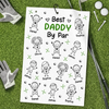 Custom Golf Towel - Personalized Father's Day Birthday Golf Gifts For Dad, Grandpa - Life Is Better On The Green