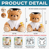 Custom Kids Graduation Teddy Bear - Personalized Graduation Gifts For Kids - First Cap, First Milestone