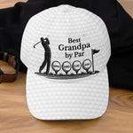 Custom Hat, All Over Print Classic Cap - Personalized Birthday Golf Gifts For Dad, Grandpa - Golf Days With Dad