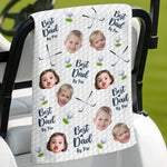 Custom Photo Golf Towel - Personalized Father's Day Birthday Golf Gifts For Dad, Grandpa - Good Days Start With Golf