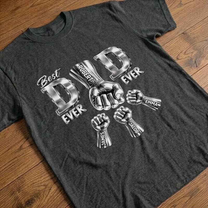 Custom Unisex T-shirt, Premium T-shirt, Hoodie - Personalized Father's Day Birthday Gifts For Dad - Legacy Starts With Him