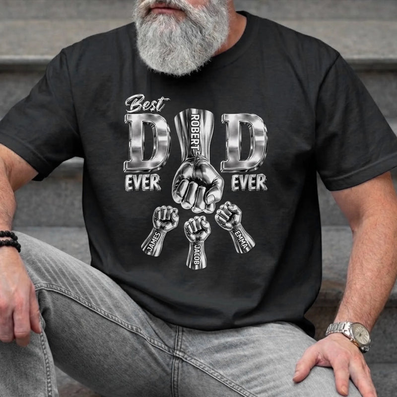 Custom Unisex T-shirt, Premium T-shirt, Hoodie - Personalized Father's Day Birthday Gifts For Dad - Legacy Starts With Him