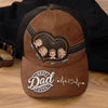 Custom Hat, All Over Print Classic Cap - Personalized Father's Day Birthday Gifts For Dad, Grandpa - Strong Heart, Strong Dad