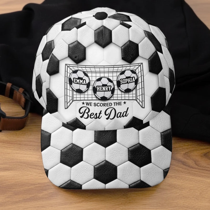 Custom LA 2026 Soccer Dad Cap - Personalized Birthday Gifts For Dad, Grandpa, Soccer Lovers, Sports Fans, Sports Lovers - Born For Match Day
