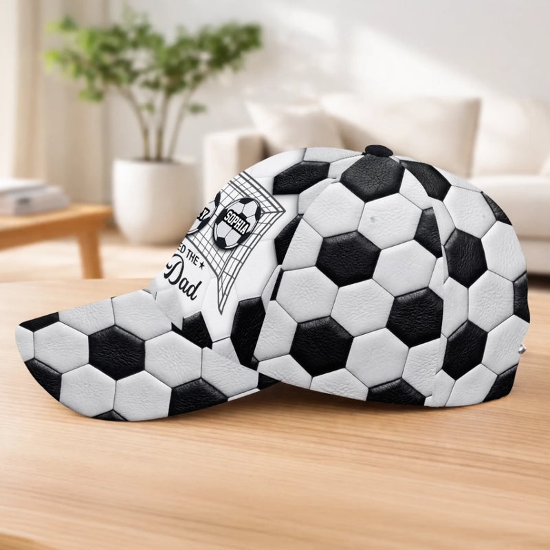 Custom LA 2026 Soccer Dad Cap - Personalized Birthday Gifts For Dad, Grandpa, Soccer Lovers, Sports Fans, Sports Lovers - Born For Match Day