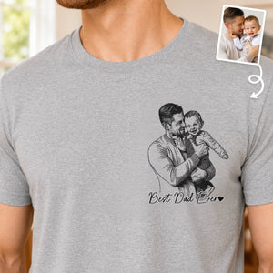 Custom Photo Unisex T-shirt, Hoodie, Sweatshirt - Personalized Father's Day Birthday Gifts For Dad, Grandpa - Dad, You’re One Of A Kind