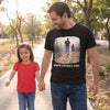 Custom Unisex T-shirt, Premium T-shirt, Hoodie - Personalized Father's Day Birthday Gifts For Dad, Grandpa - Dad Is Always There