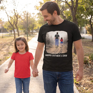 Custom Unisex T-shirt, Premium T-shirt, Hoodie - Personalized Father's Day Birthday Gifts For Dad, Grandpa - Dad Is Always There
