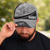 Custom Hat, All Over Print Classic Cap - Personalized Father's Day Birthday Gifts For Dad, Grandpa - Forever Proud To Call You Dad